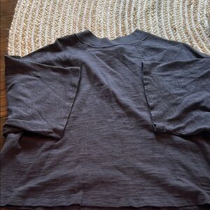 Universal Thread Charcoal Short Sleeve Top